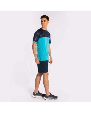 MAGLIETTA PADEL JOMA MONTREAL 102743-013 TURCHESE E BLU MARINO AZUL