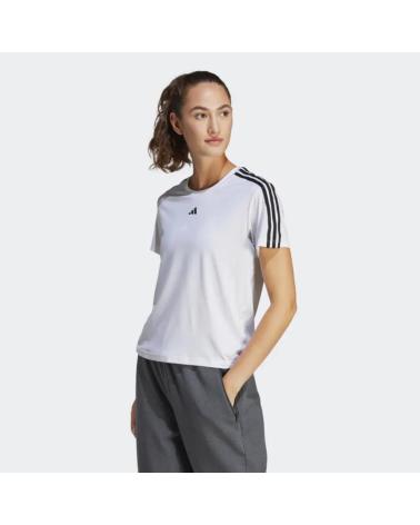 T-SHIRT DESPORTIVA ADIDAS TR-ES 3S IC5040 BRANCA PARA MULHER BLANCO