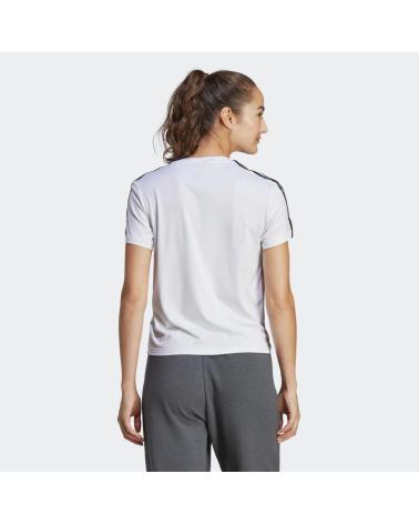 T-SHIRT DESPORTIVA ADIDAS TR-ES 3S IC5040 BRANCA PARA MULHER BLANCO