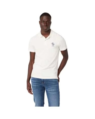 GUESS POLO NOLAN POLO EN COLOR PARA HOMBRE BEIGE