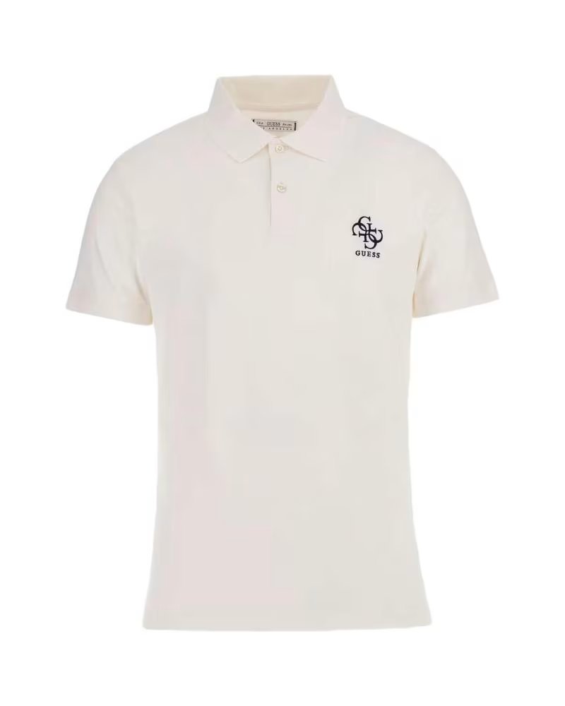GUESS POLO NOLAN POLO EN COLOR PARA HOMBRE BEIGE