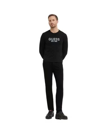 GUESS CAMISETA CLASSIC DESIGN EN COLOR PARA HOMBRE NEGRO
