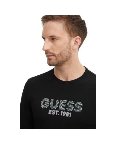 GUESS CAMISETA CLASSIC DESIGN EN COLOR PARA HOMBRE NEGRO