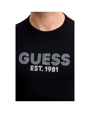 GUESS CAMISETA CLASSIC DESIGN EN COLOR PARA HOMBRE NEGRO