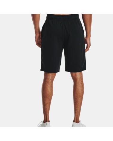 SHORTS UNDER ARMOUR RIVAL TERRY 1361631-001 PRETOS NEGRO