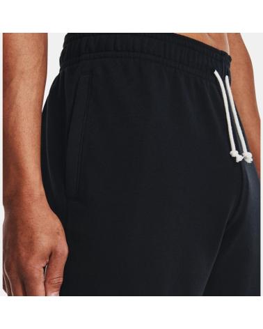 SHORTS UNDER ARMOUR RIVAL TERRY 1361631-001 PRETOS NEGRO