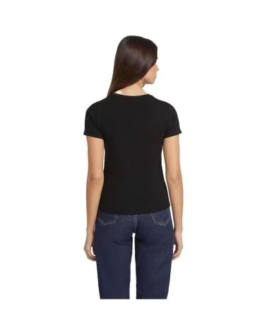 CAMISETA GUESS ICON TEE NEGRA NEGRO