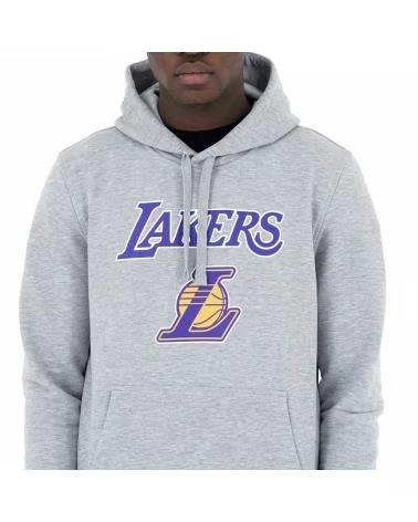 CAMISOLA COM CAPUZ NEW ERA LOS ANGELES LAKERS GO CINZENTA 11530758 GRIS