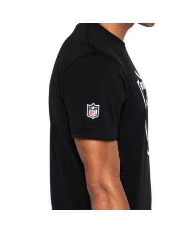 CAMISETA NEW ERA LAS VEGAS RAIDERS TEE 11073657 PRETA NEGRO