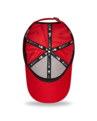NEW ERA KAPPE CHICAGO BULLS MARBLE INFILL 9FO ROT 60284840 ROJO
