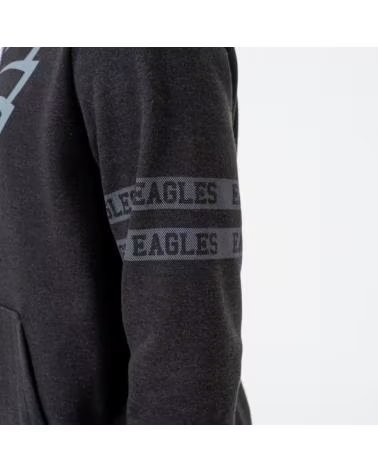 MOLETOM COM CAPUZ NEW ERA NFL PHILADELPHIA EAGLES PRETO 12033342 NEGRO
