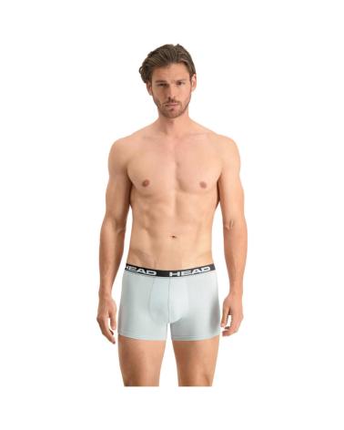 HEAD 2-PACK BASIC BOXERS GREY AND WHITE 701202741-012 MULTICOLOR