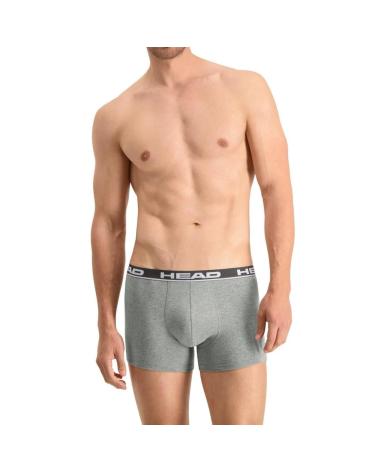 HEAD 2-PACK BASIC BOXERS GREY AND WHITE 701202741-012 MULTICOLOR