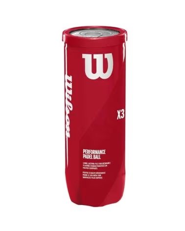 WILSON PALLINE DA PADEL PERFORMANCE (3 UNITÀ) - RIF. WR8900801001 AMARILLO