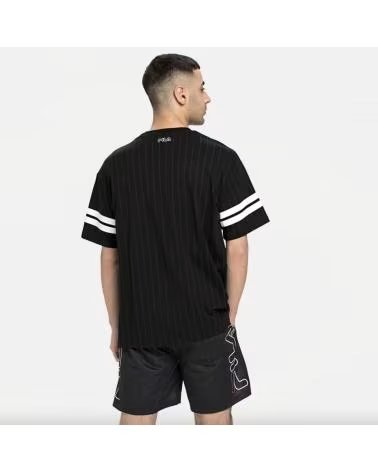 FILA Camiseta De Manga Corta 683270-002 en negro para hombre