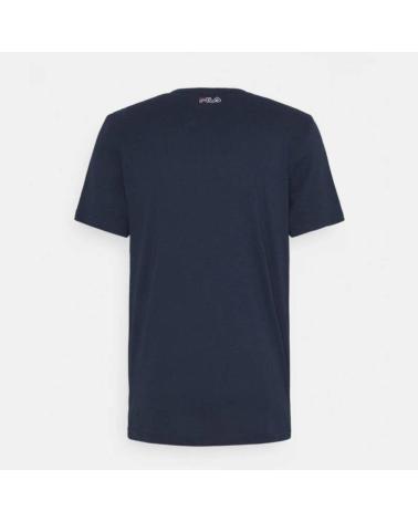 FILA JALEN BLOCKED T-SHIRT DREIFARBIG SCHWARZ ROT WEISS - ART.-NR. 683262-A072 NEGRO