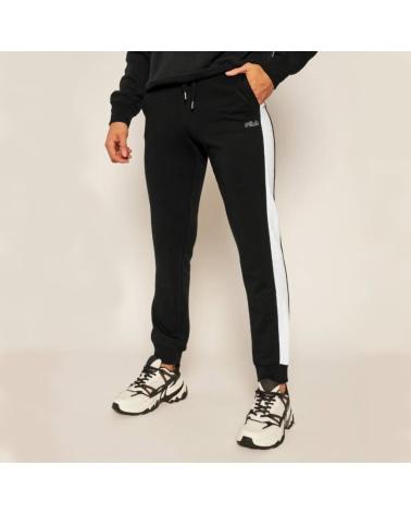 PANTALON DE JOGGING FILA LARS SWEAT NOIR AVEC BANDE BLANCHE - RÉF. 683187-E09 NEGRO