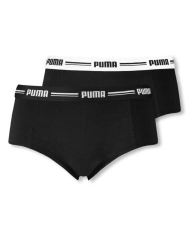 PUMA MINI SHORT PACK 2 UNIDADES PRETO 603033001-200 MULTICOLOR