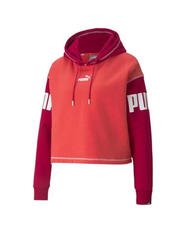PUMA POWER HOODIE KAPUZENPULLOVER PARADISE PINK MEHRFARBIG 589535-35 MULTICOLOR