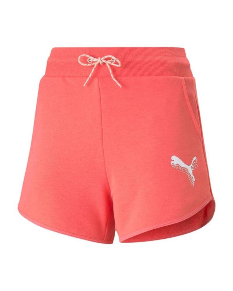 PUMA SHORT REBEL HIGH WAIST PFIRSICH - MODELL 58581724 MULTICOLOR