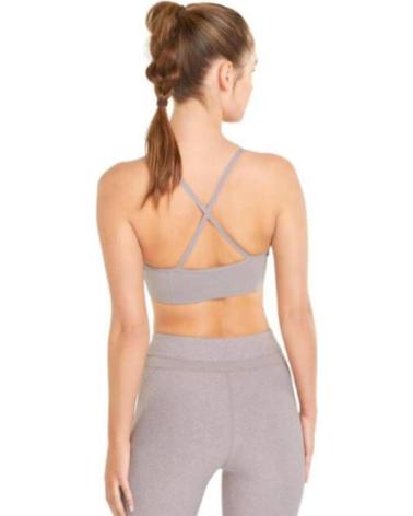 PUMA SPORT-CROP-TANKTOP STUDIO YOGINI LUXE 521562-18 MEHRFARBIG MULTICOLOR