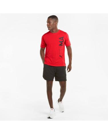 T-SHIRT SPORT PUMA TRAIN SS TEE RISK ROUGE 52089911 ROJO