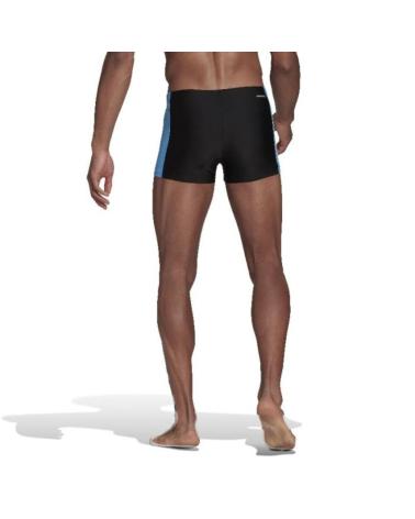 BADEHOSE BOXER ADIDAS FIT 3SECOND BLAU SCHWARZ GM3543 NEGRO