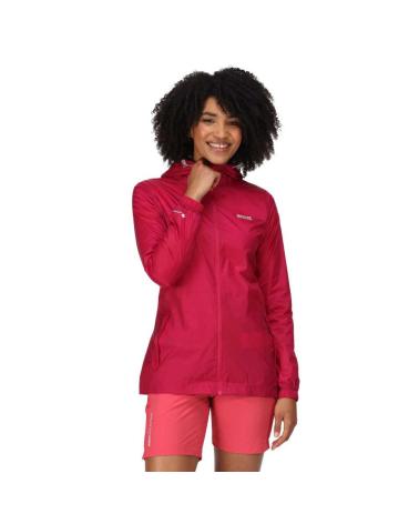 GIACCA IMPERMEABILE REGATTA WMN PK IT JACKET RWW305-176 FUCSIA ROSA