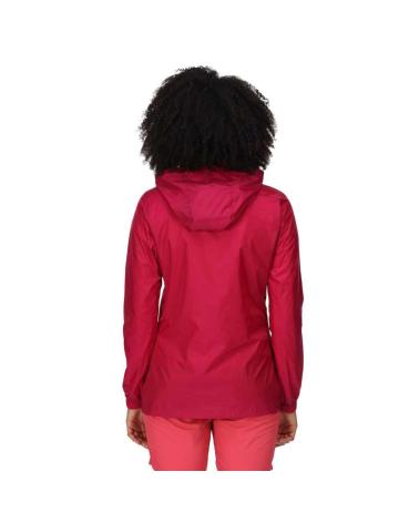 GIACCA IMPERMEABILE REGATTA WMN PK IT JACKET RWW305-176 FUCSIA ROSA