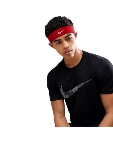 NIKE Cinta Del Pelo Nnn07-601 en rojo para unisex REDWHI