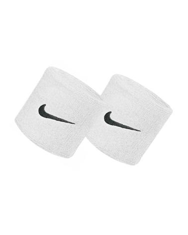 POIGNETS NIKE SWOOSH DOUBLE PACK NNN04101OS BLANCS (2 PIÈCES) CLARO