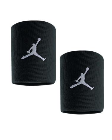 JORDAN JUMPMAN WRISTBANDS 2-PACK BLACK JKN01010OS NEGRO