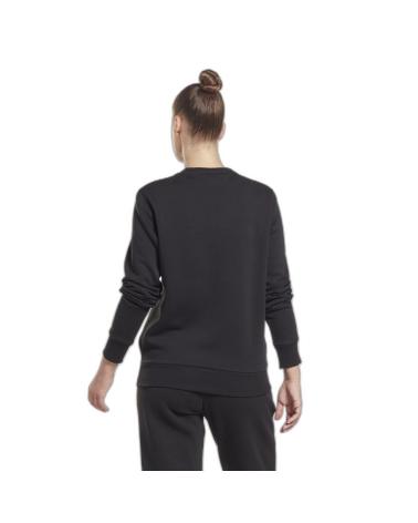 SWEAT-SHIRT REEBOK VECTOR GRAPHIC CREW NOIR HR7447 NEGRO