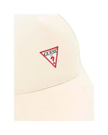 GUESS GORRA TRIANGLE PATCH EN COLOR PARA UNISEX BEIGE