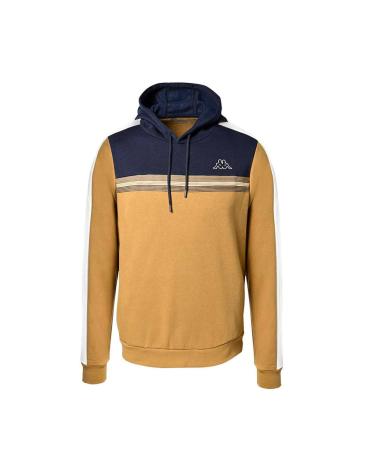 SUDADERA KAPPA IMAGIN ACTIVE 371238W-A01 MARRÓN MARINO MULTICOLOR