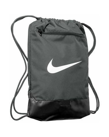 NIKE GYMSACK BRASILIA DE 18 LITROS GRIS - MODELO DM3978-026 GRIS