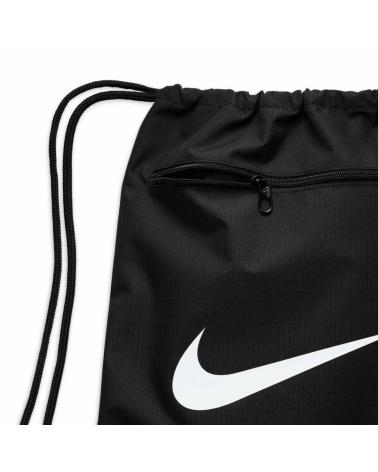 NIKE GYMSACK BRASILIA DE 18 LITROS NEGRO - MODELO DM3978-010 NEGRO