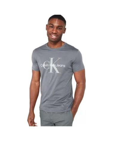 CALVIN KLEIN CAMISETA SEASONAL MONOLOGO EN COLOR PARA HOMBRE VERDE