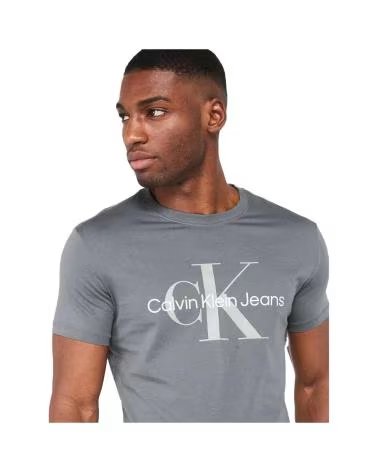 CALVIN KLEIN CAMISETA SEASONAL MONOLOGO EN COLOR PARA HOMBRE VERDE