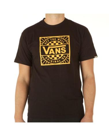 VANS ORIGINAL BOXED-B T-SHIRT SCHWARZ VN0A5HMOBLK1 NEGRO