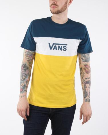 T-SHIRT VANS RETRO ACTIVE SS GIBRALTAR SEA MULTICOLORE VN0A45B7TOJ1 MULTICOLOR