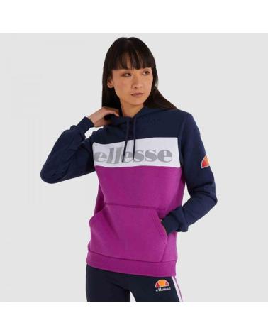 ELLESSE MALGO OH SRK12417-429 NAVY WHITE LILAC HOODIE AZUL MARINO
