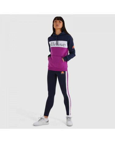 ELLESSE MALGO OH SRK12417-429 NAVY WHITE LILAC HOODIE AZUL MARINO