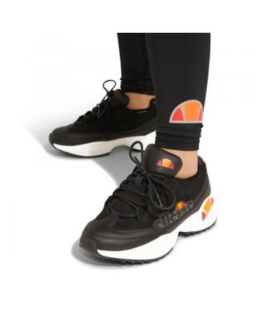 LEGGINGS ELLESSE TADINO SRG09929-BLK NEGRO CON LOGO EN TOBILLO NEGRO