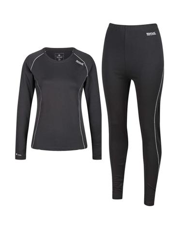 REGATTA BAMLEY THERMO-SET: T-SHIRT UND HOSE GRAU RWU036-61I GRIS