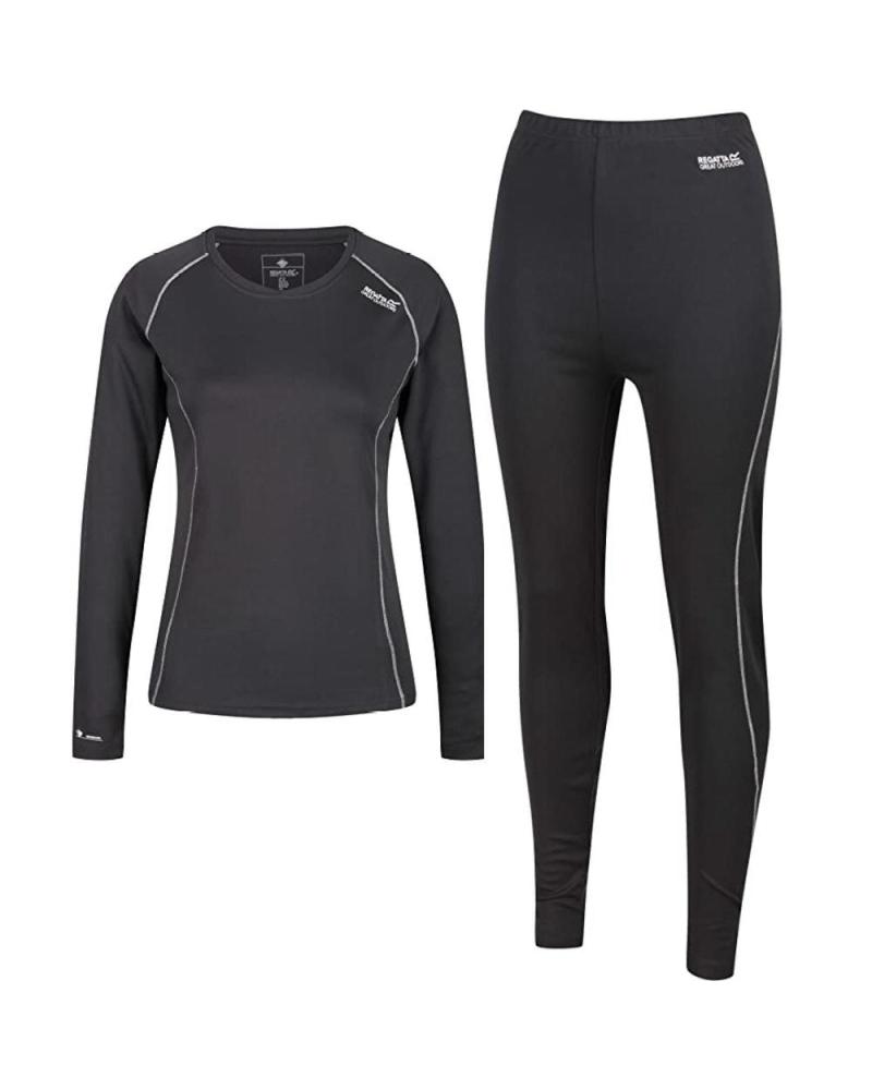 SET TERMICO REGATTA BAMLEY: MAGLIETTA E PANTALONI GRIGIO RWU036-61I GRIS