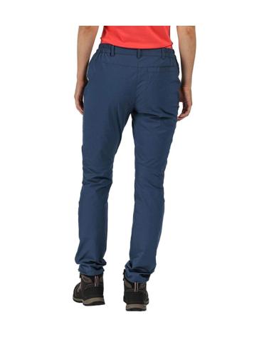 REGATTA HIGHTON HIKING PANTS DARK DENIM NAVY BLUE RWJ217S-8PQ AZUL MARINO