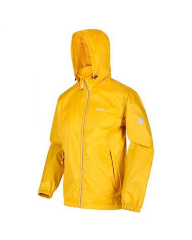 REGATTA WATERPROOF RAIN JACKET LYLE IV GRAPEFRUIT YELLOW RMW283-1E9 AMARILLO
