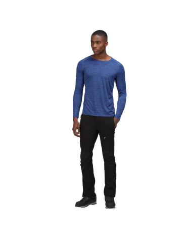 REGATTA LANGARMSHIRT BURLOW SURF SPRAY MARINEBLAU RMT242-46J AZUL MARINO