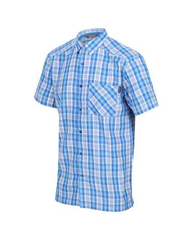 -REGATTA-CAMISA-MINDANO-VI-BLANCO-SHIRT-RMS163-FZD-AZUL
